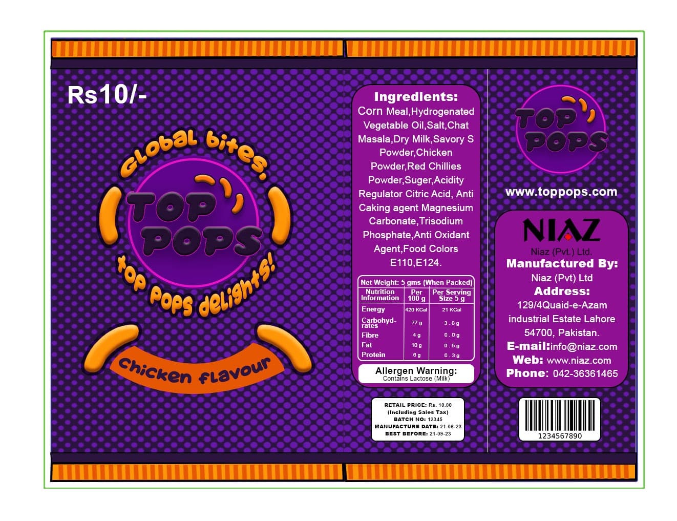 Chicken Flavour Redesign